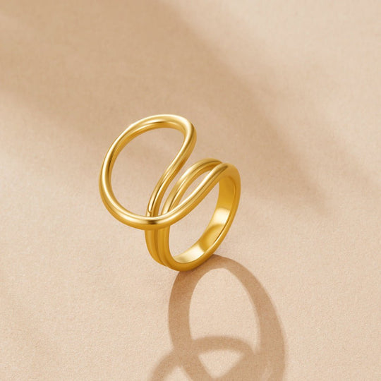 Bague Wave Tordue Ava