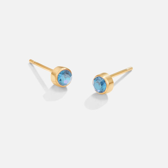 Boucles d'oreilles en pierre de naissance