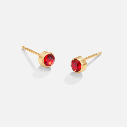 Boucles d'oreilles en pierre de naissance