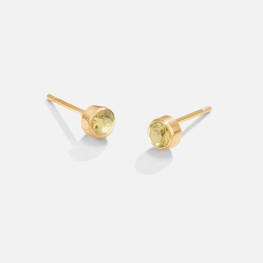 Boucles d'oreilles en pierre de naissance