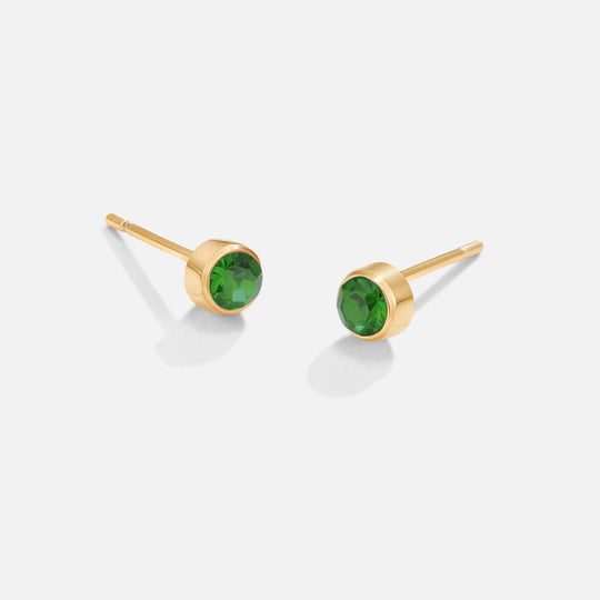 Boucles d'oreilles en pierre de naissance