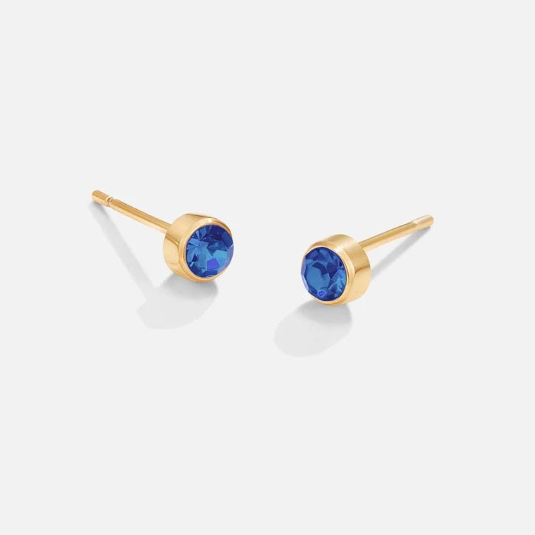 Boucles d'oreilles en pierre de naissance