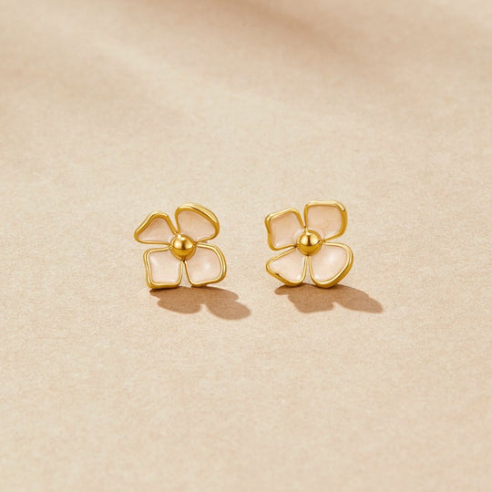 Boucles d'oreilles Fleur Épanouie