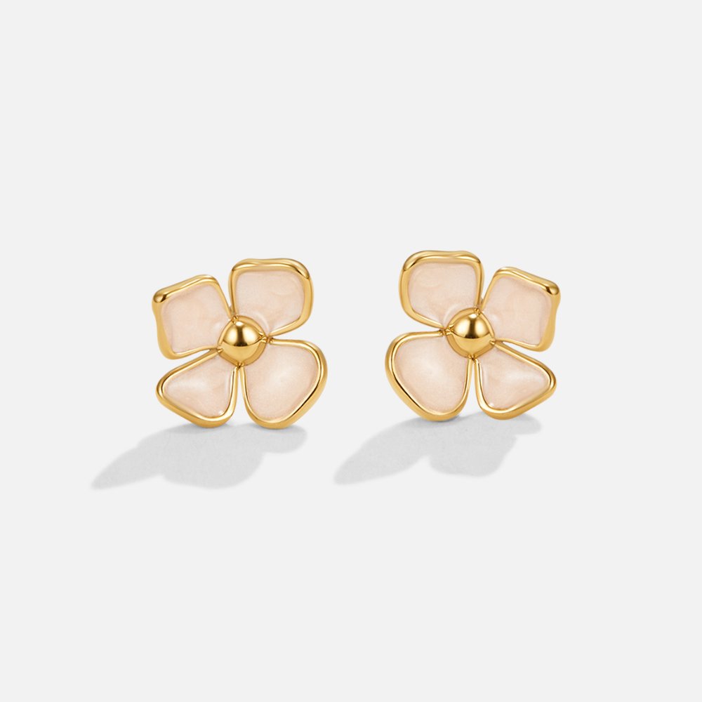 Boucles d'oreilles Fleur Épanouie