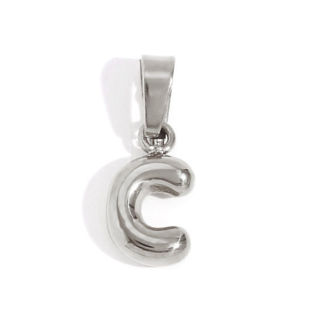 Collier en lettres bulles