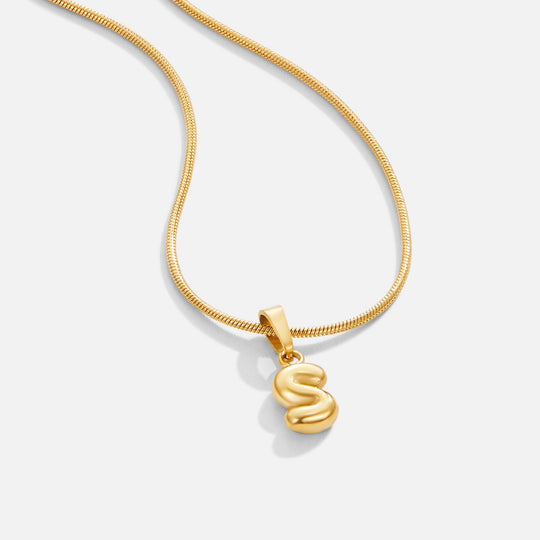 Collier Lettres Bulle