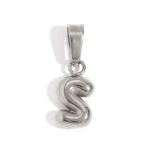 Collier en lettres bulles