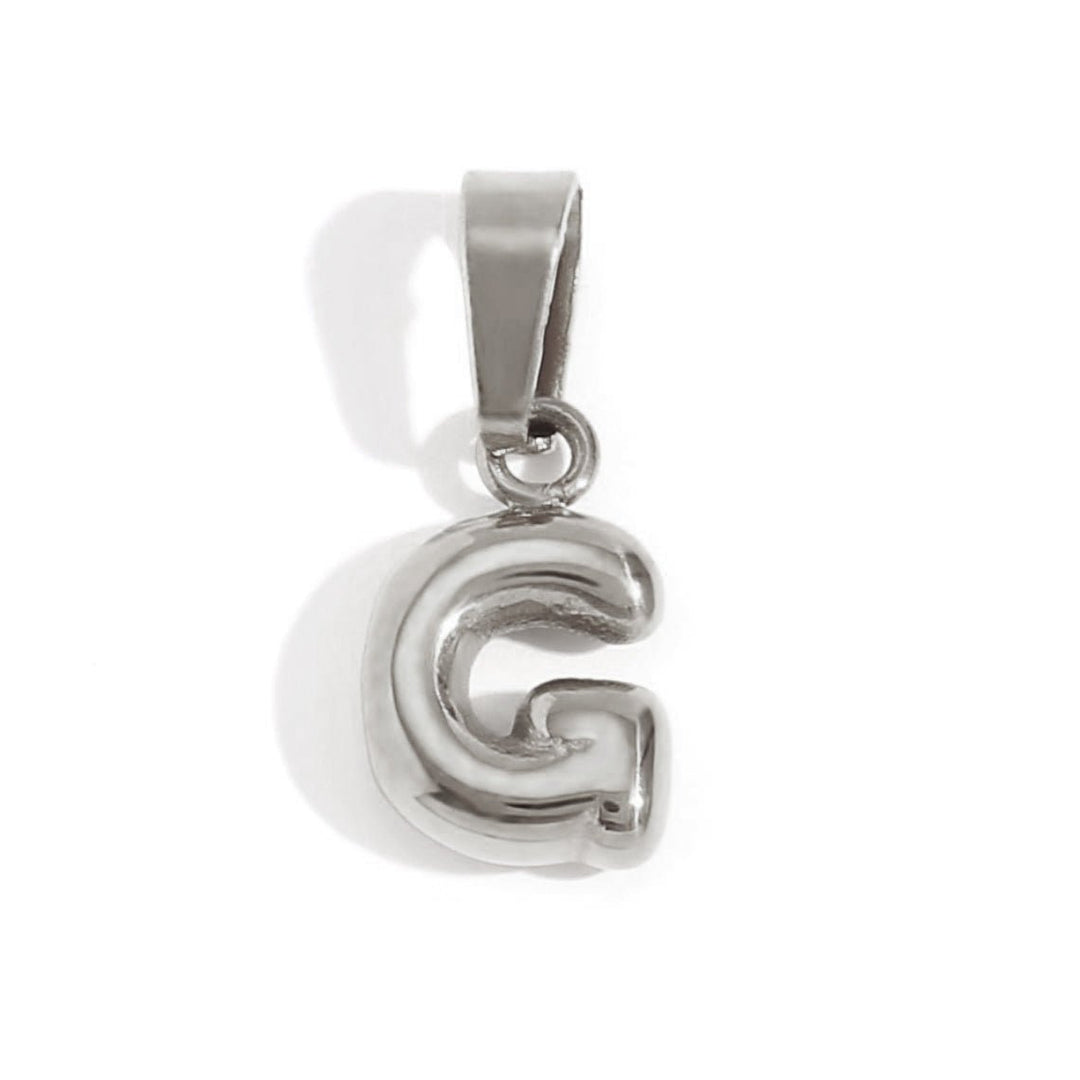 Collier en lettres bulles