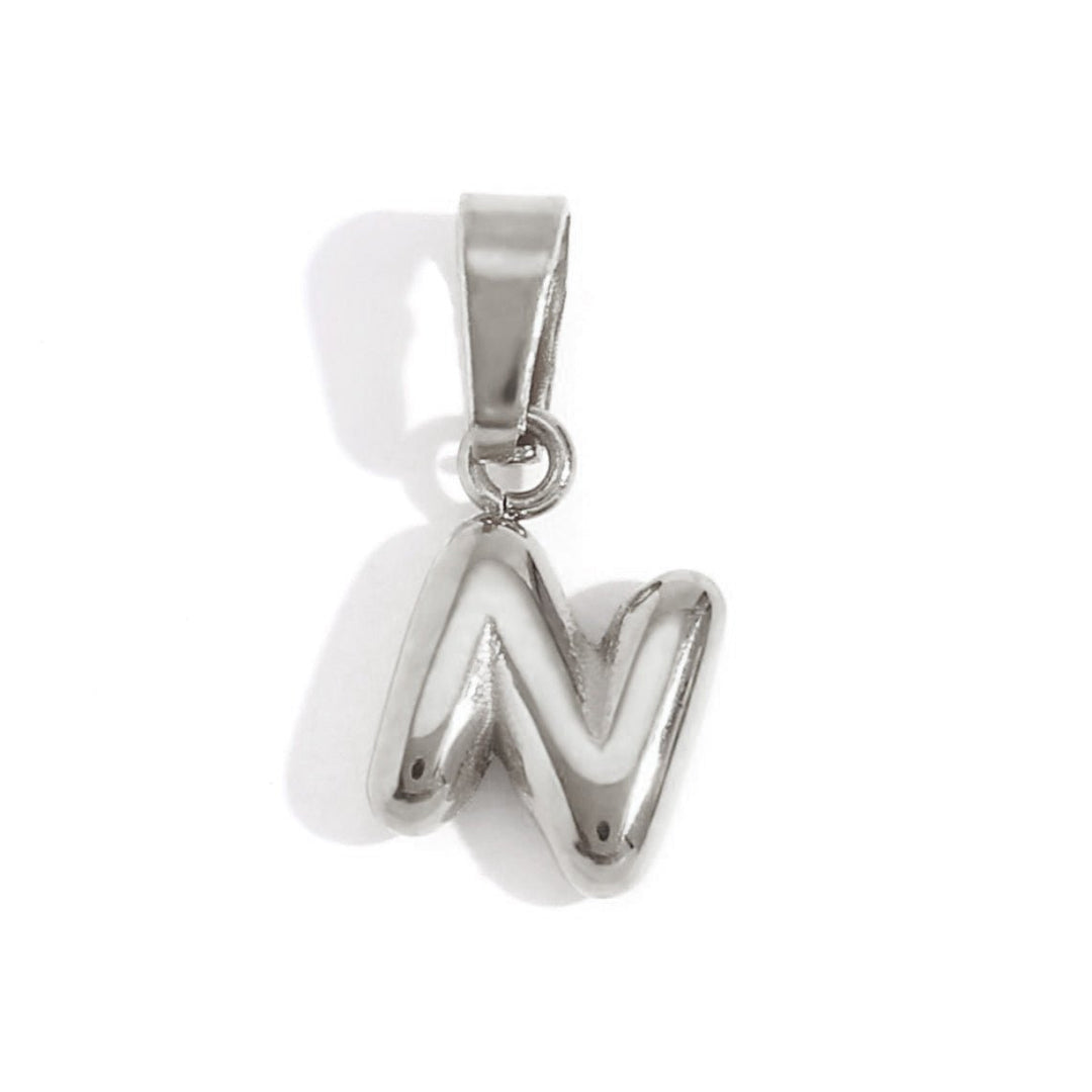 Collier en lettres bulles