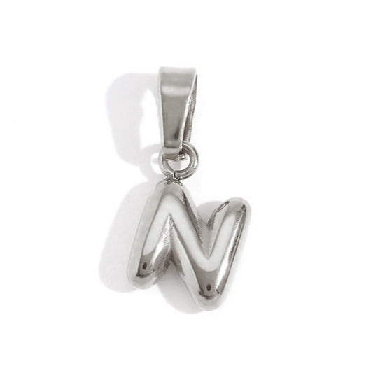 Collier en lettres bulles