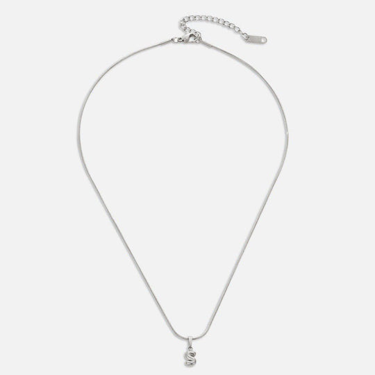 Collier en lettres bulles