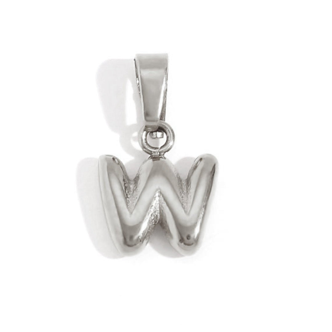 Collier en lettres bulles