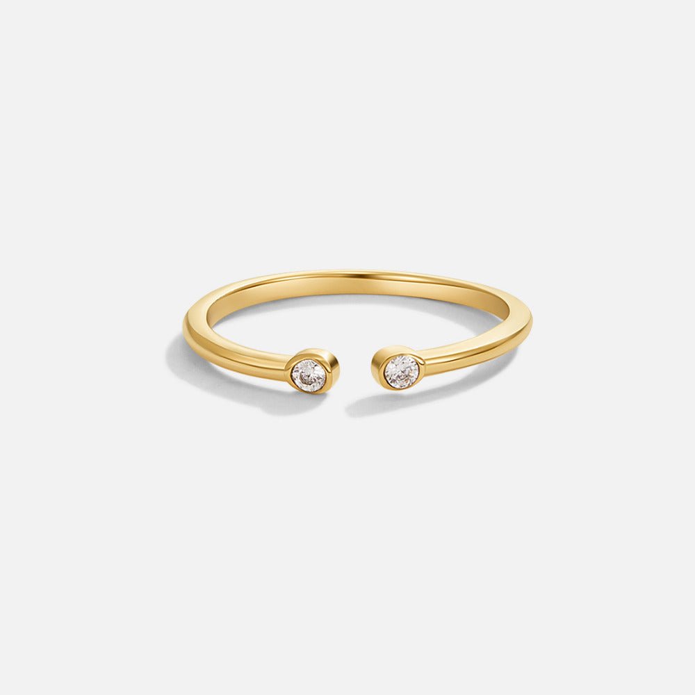 Bague Cali Cristal en Or