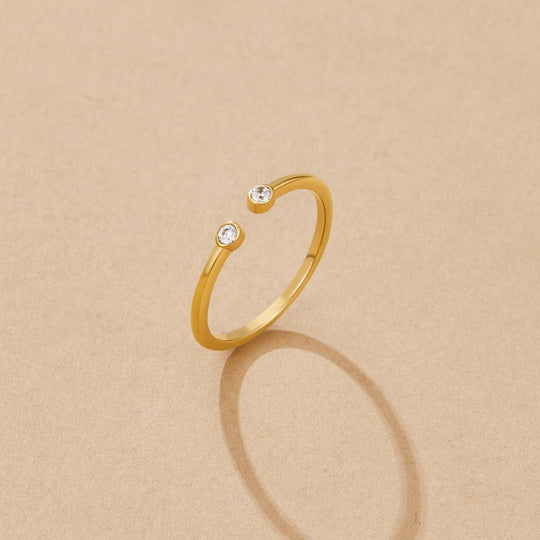 Bague Cali Cristal en Or
