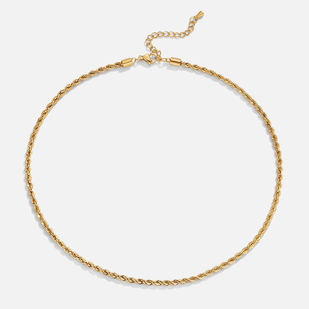 Collier Calla Chaîne Torsadée en Or