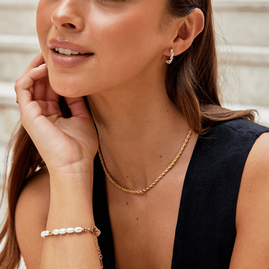 Collier Calla Chaîne Torsadée en Or