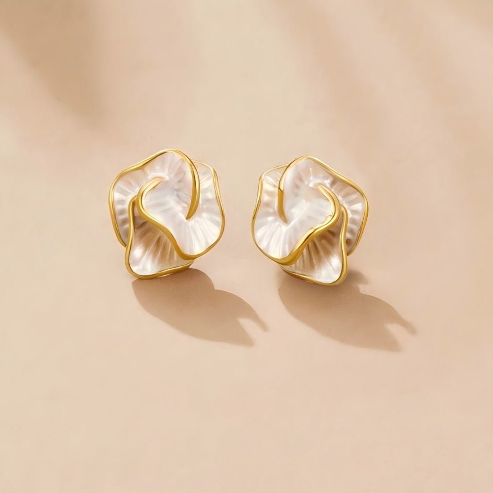Boucles d'oreilles Camellia Bloom