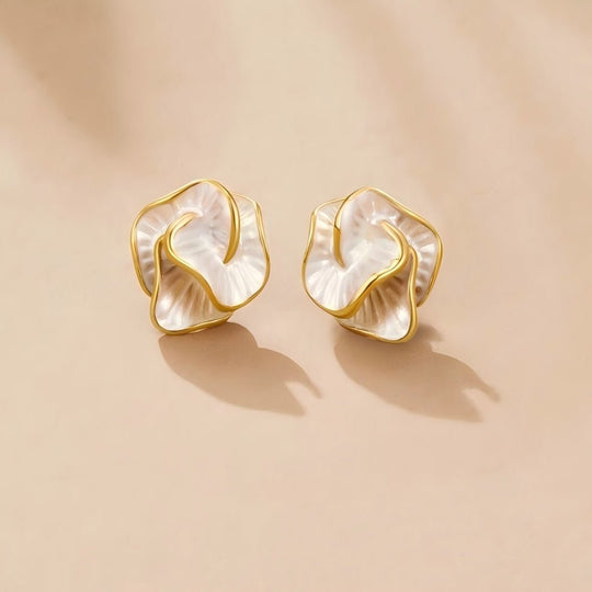 Boucles d'oreilles Camellia Bloom