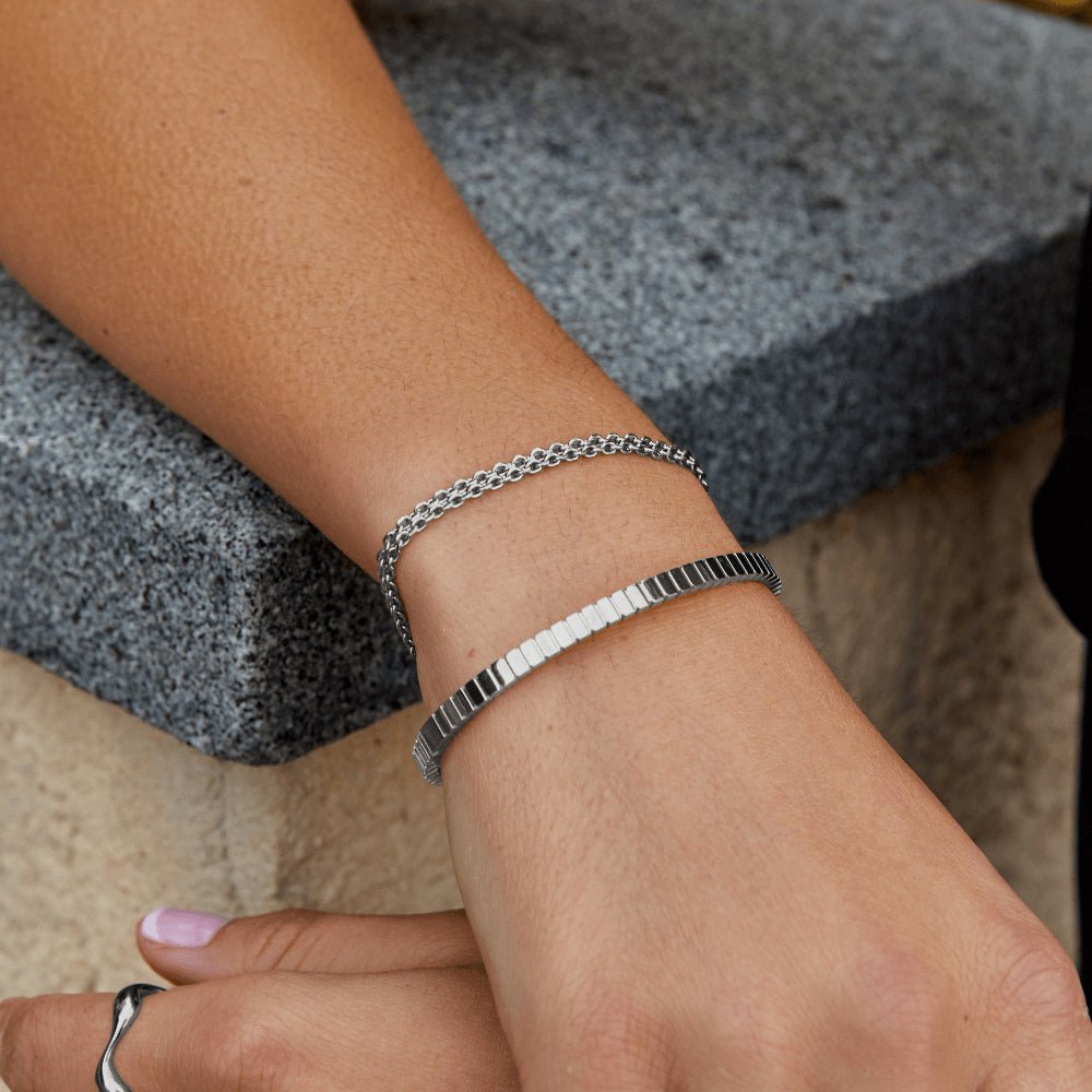 Bracelet en chaîne argent Capri