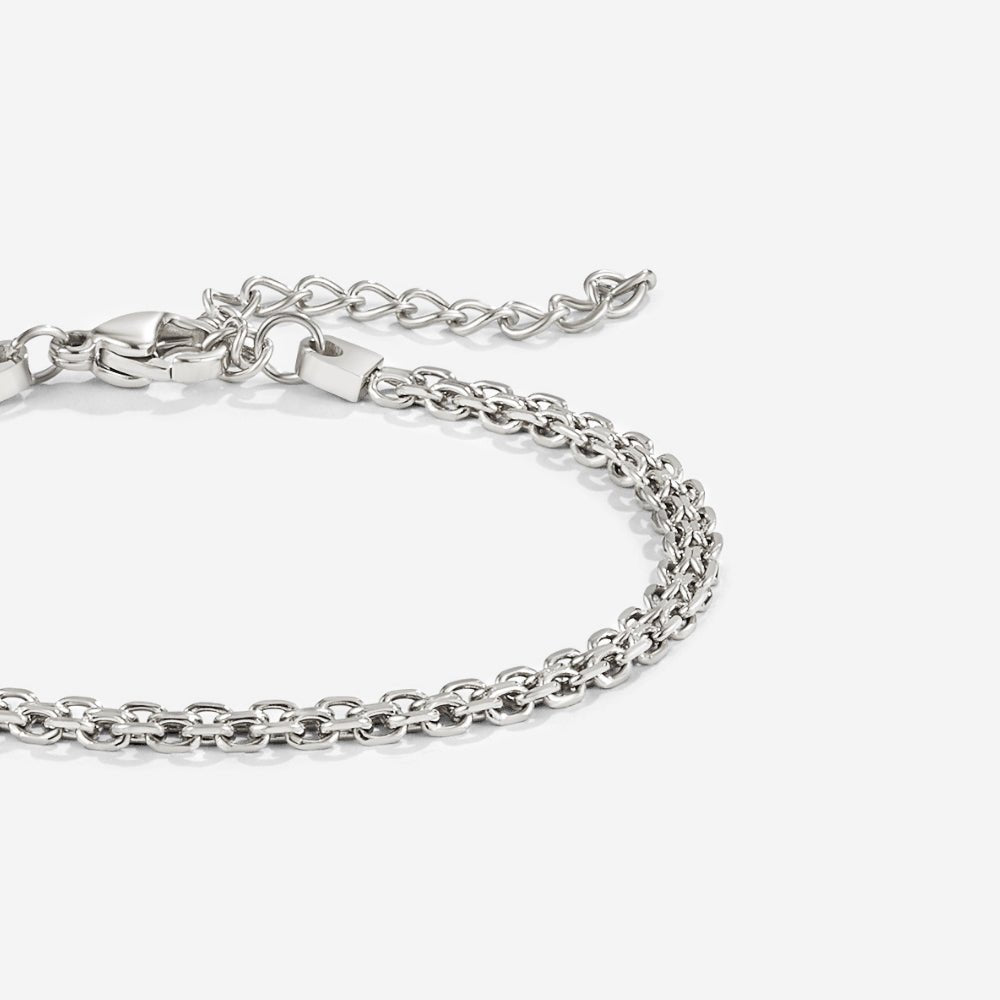 Bracelet en chaîne argent Capri