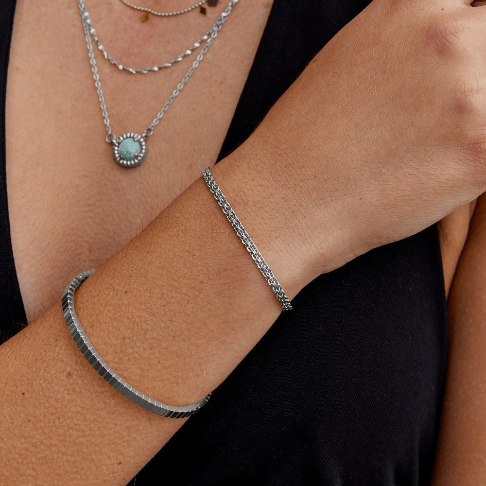 Bracelet en chaîne argent Capri