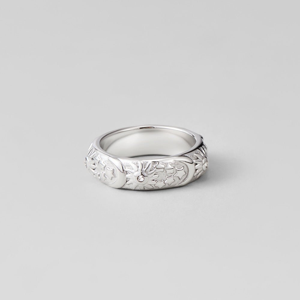 Bague Argent Céleste