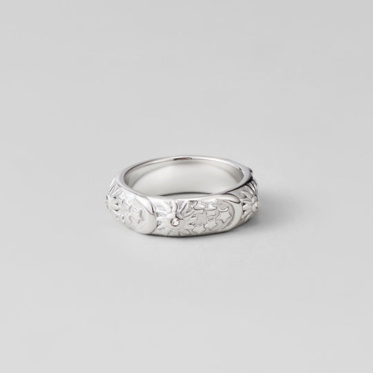 Bague Argent Céleste