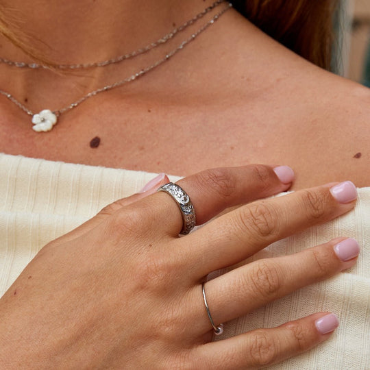 Bague Argent Céleste