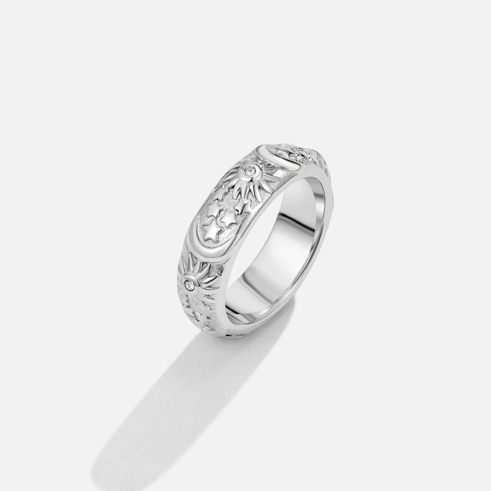 Bague Argent Céleste
