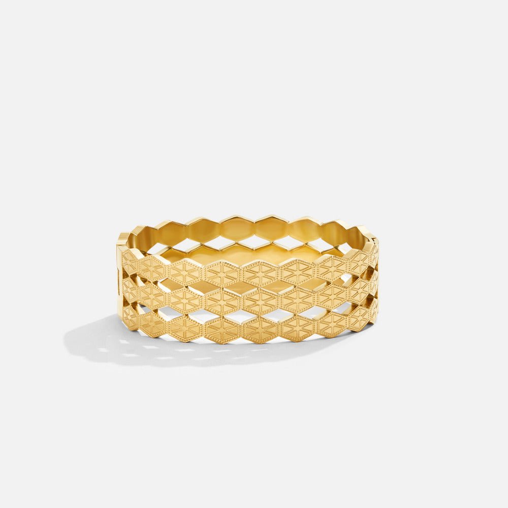Bracelet Géométrique en Or Celine
