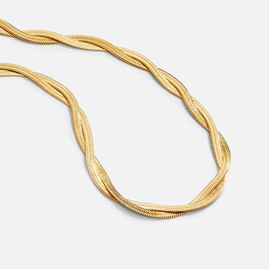 Collier en Chaîne Serpent Chiara Twist