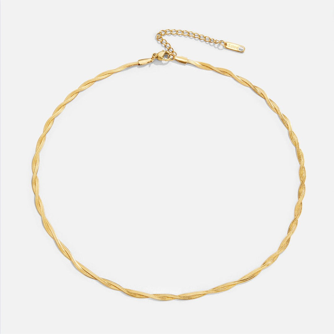 Collier en Chaîne Serpent Chiara Twist