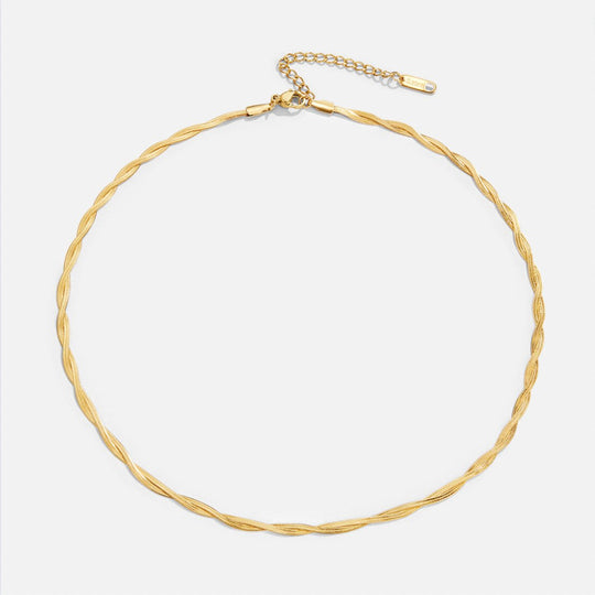 Collier en Chaîne Serpent Chiara Twist