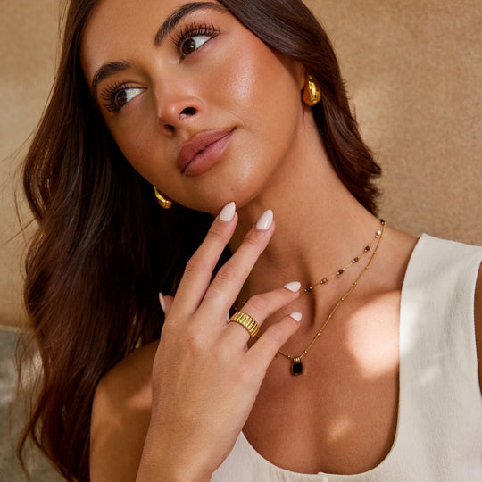 Bague Chunky Calira en Or