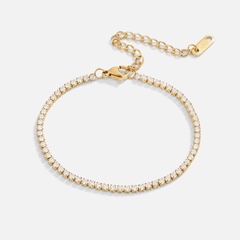 Bracelet de Tennis Cordelia en Or
