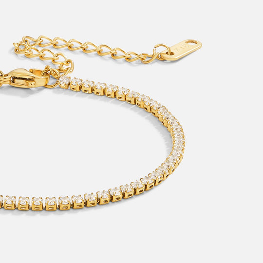 Bracelet de Tennis Cordelia en Or