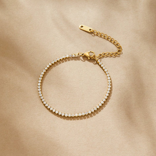 Bracelet de Tennis Cordelia en Or