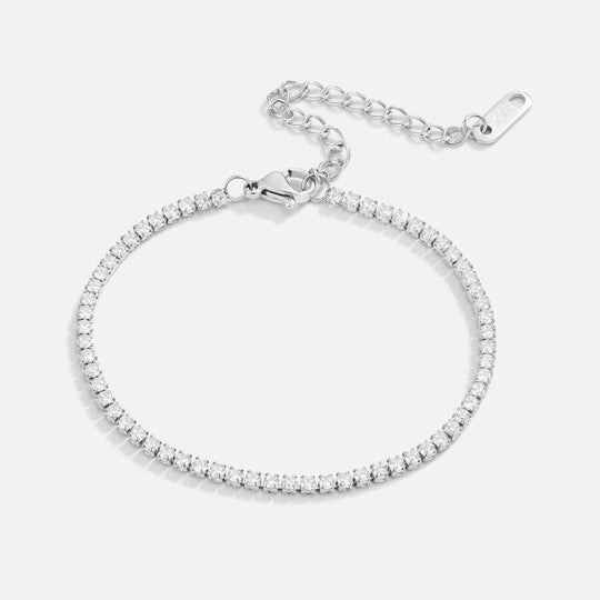 Bracelet de Tennis Cordelia en Argent