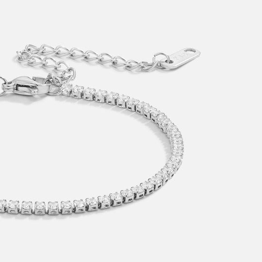 Bracelet de Tennis Cordelia en Argent