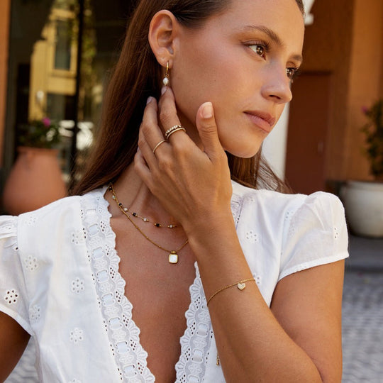 Bracelet en forme de cœur 'Fou d'amour'