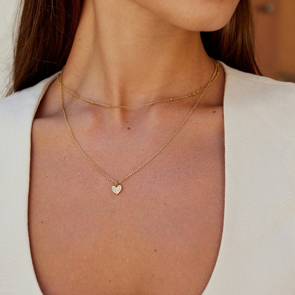 Collier en forme de cœur 'Fou d'Amour'