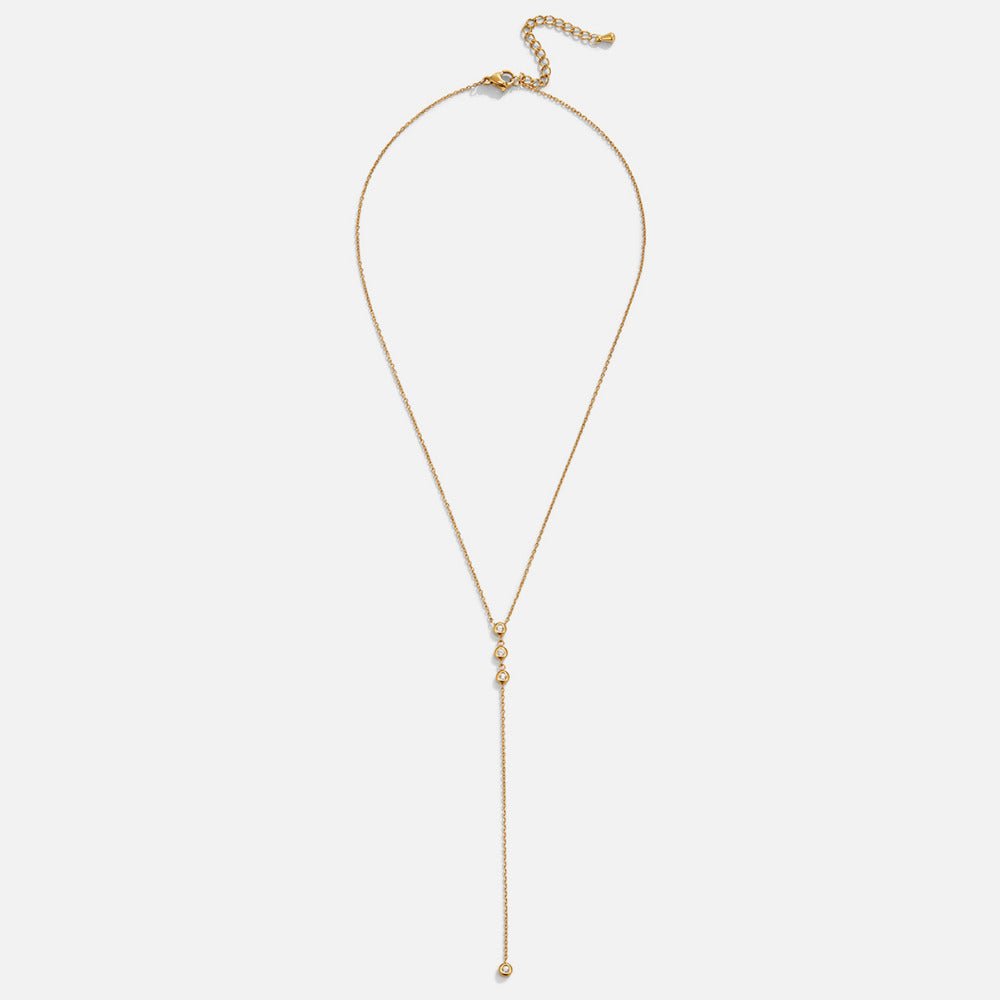 Collier Lariat Crystal Eve