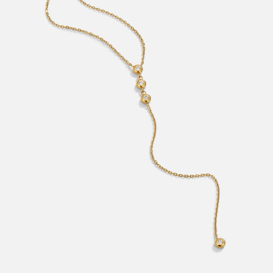 Collier Lariat Crystal Eve