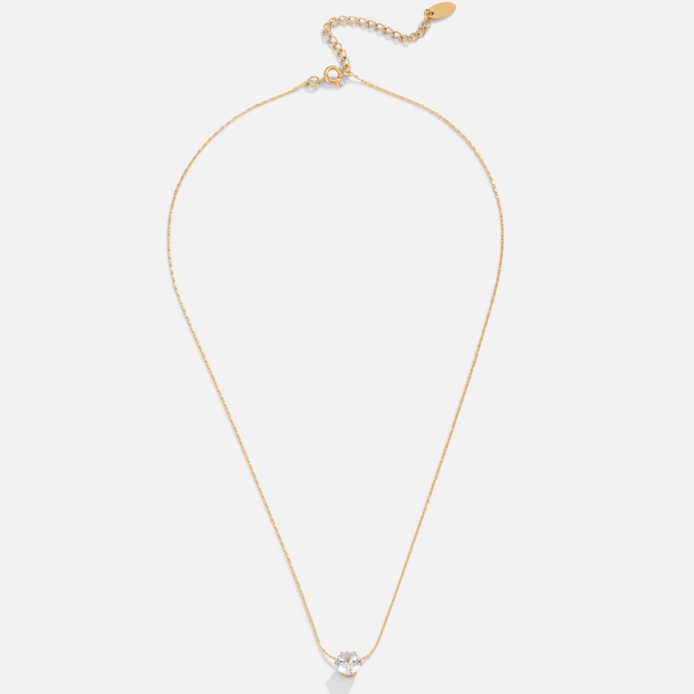 Collier Rond en Cristal Élégant