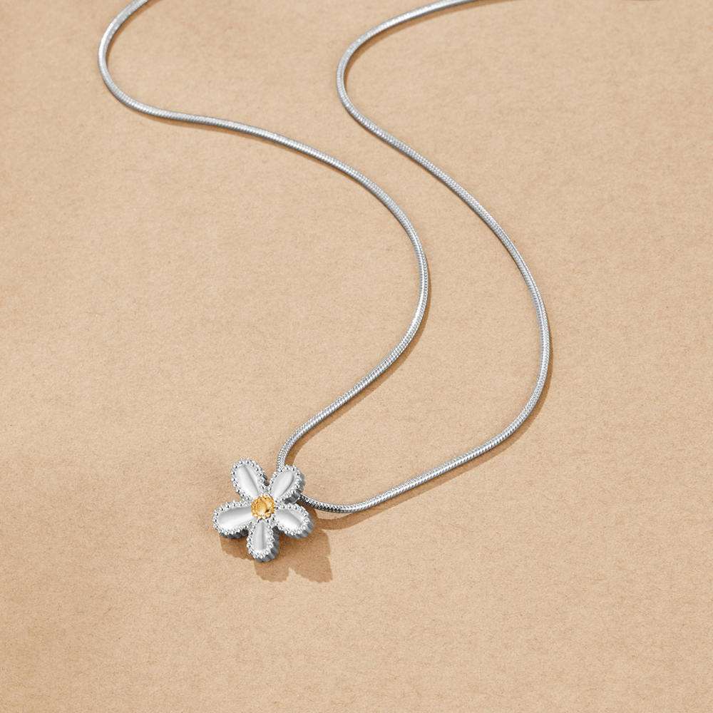 Collier Pendentif Marguerite