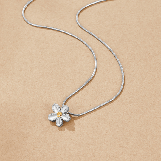 Collier Pendentif Marguerite