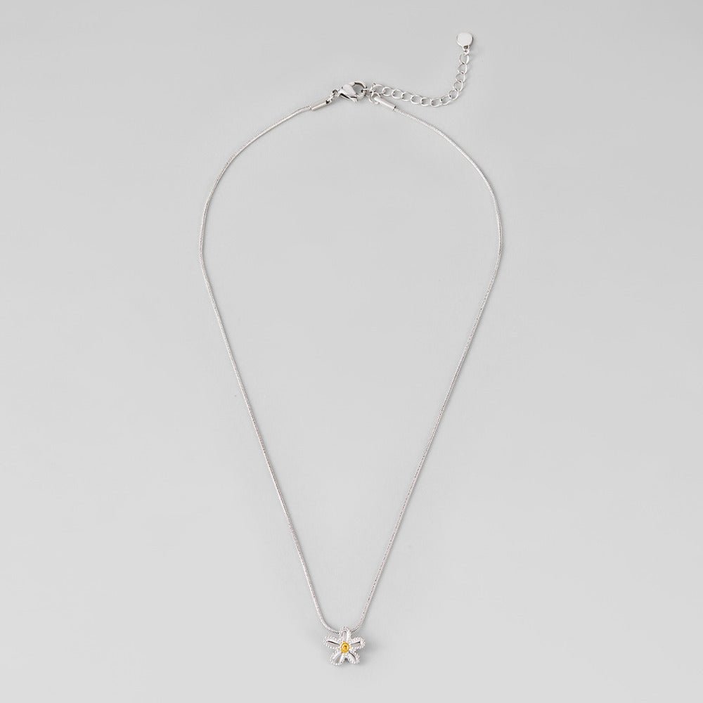 Collier Pendentif Marguerite