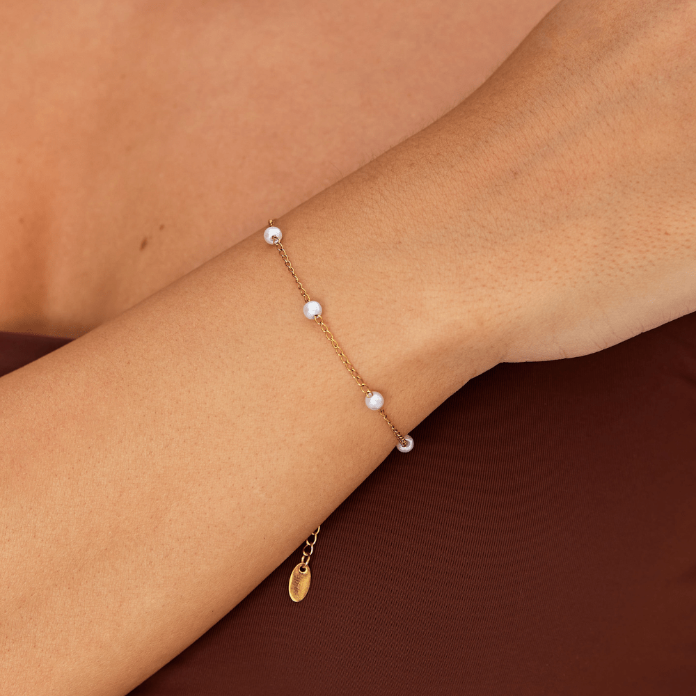 Bracelet en perles d'eau douce Nura