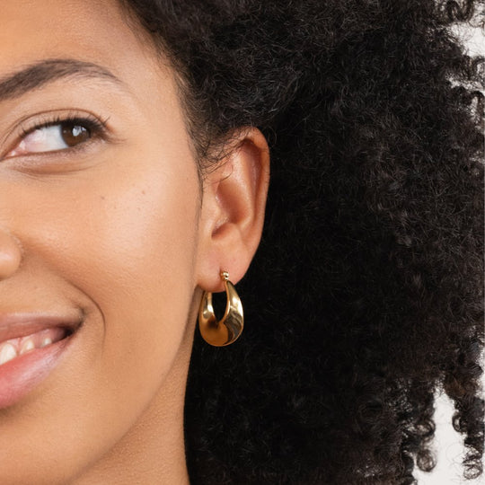 Boucles d'oreilles Dara Hoop