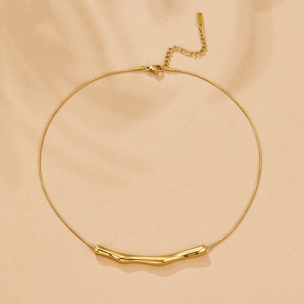 Collier Bambou Deana en Or